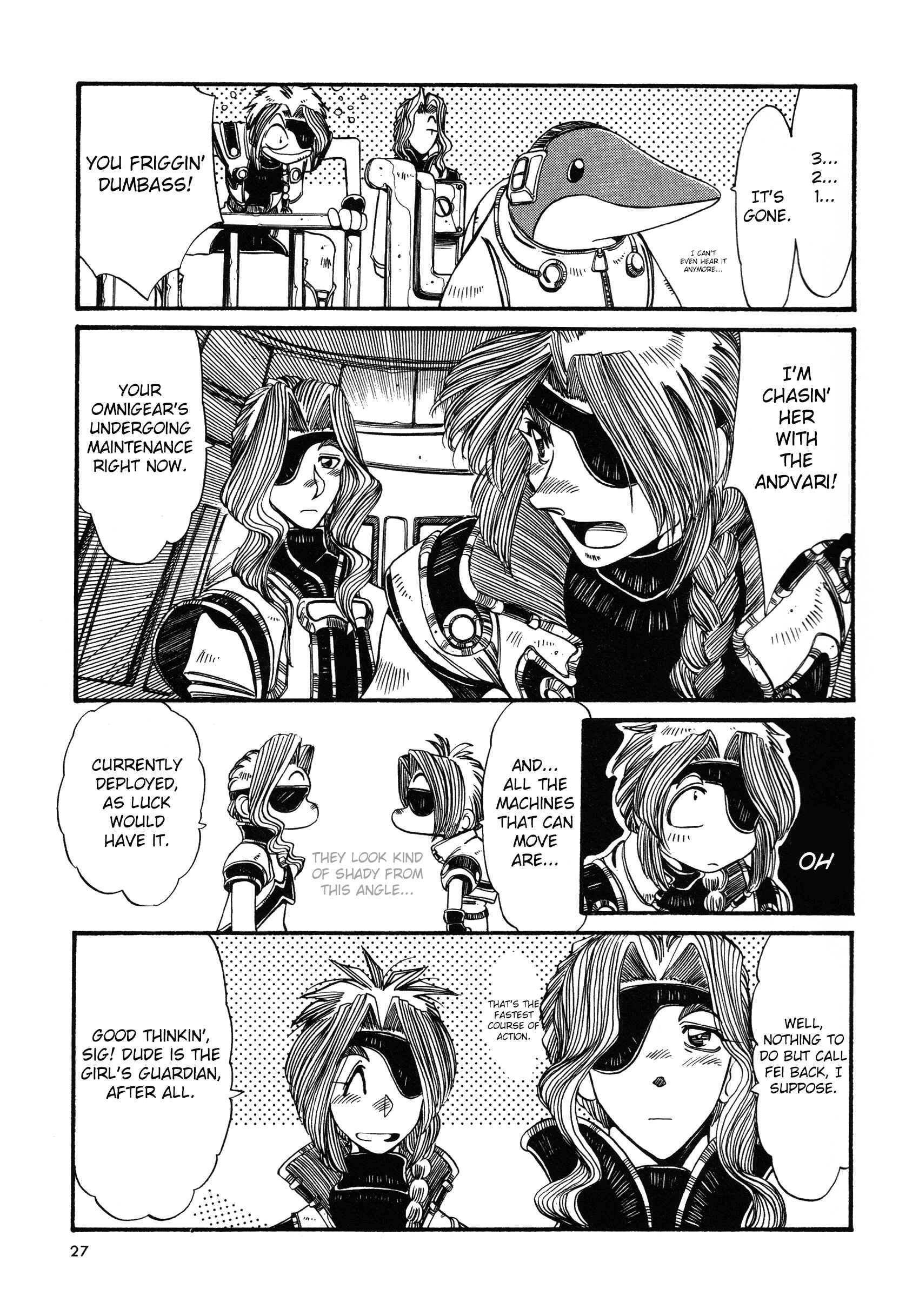 Page 9 Chapter 2 Xenogears Comic Anthology