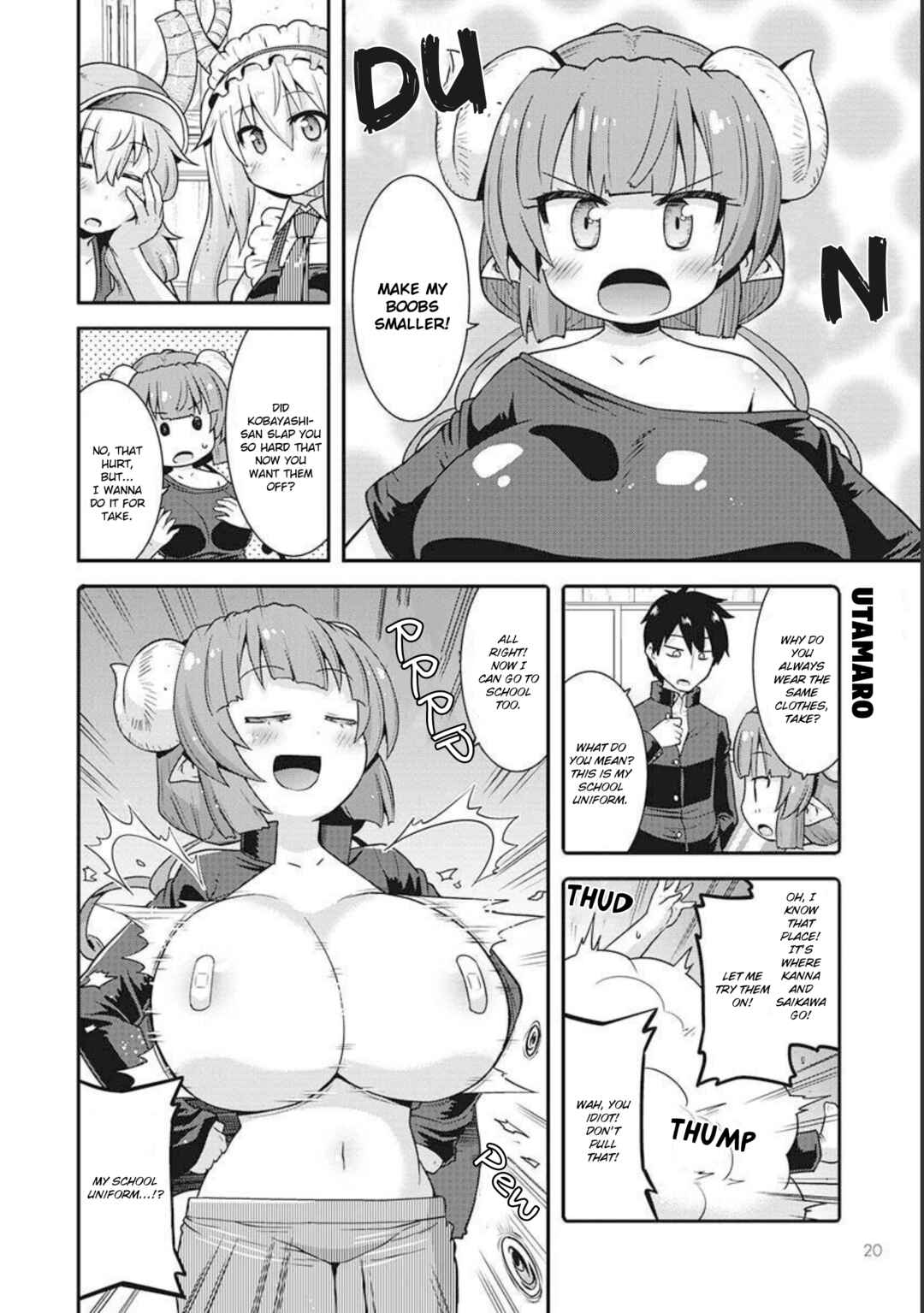 Page 20 Chapter 2 Miss Kobayashis Dragon Maid Official Doujinshi Set