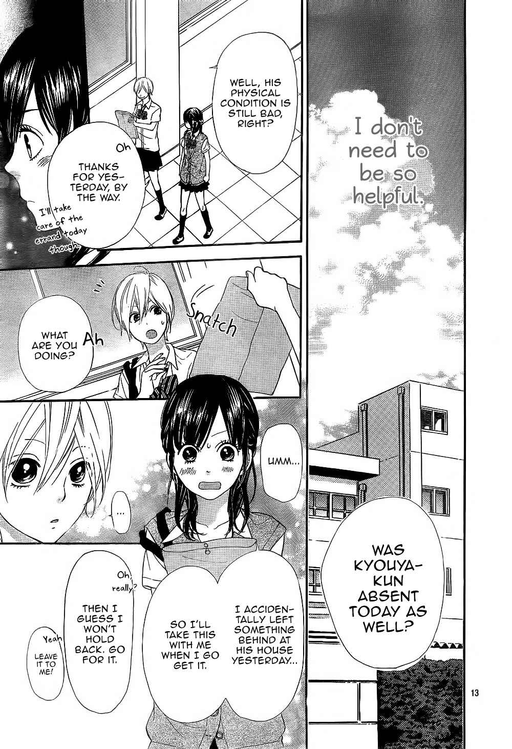 Page 13 Chapter 4 Wolf Girl and Black Prince