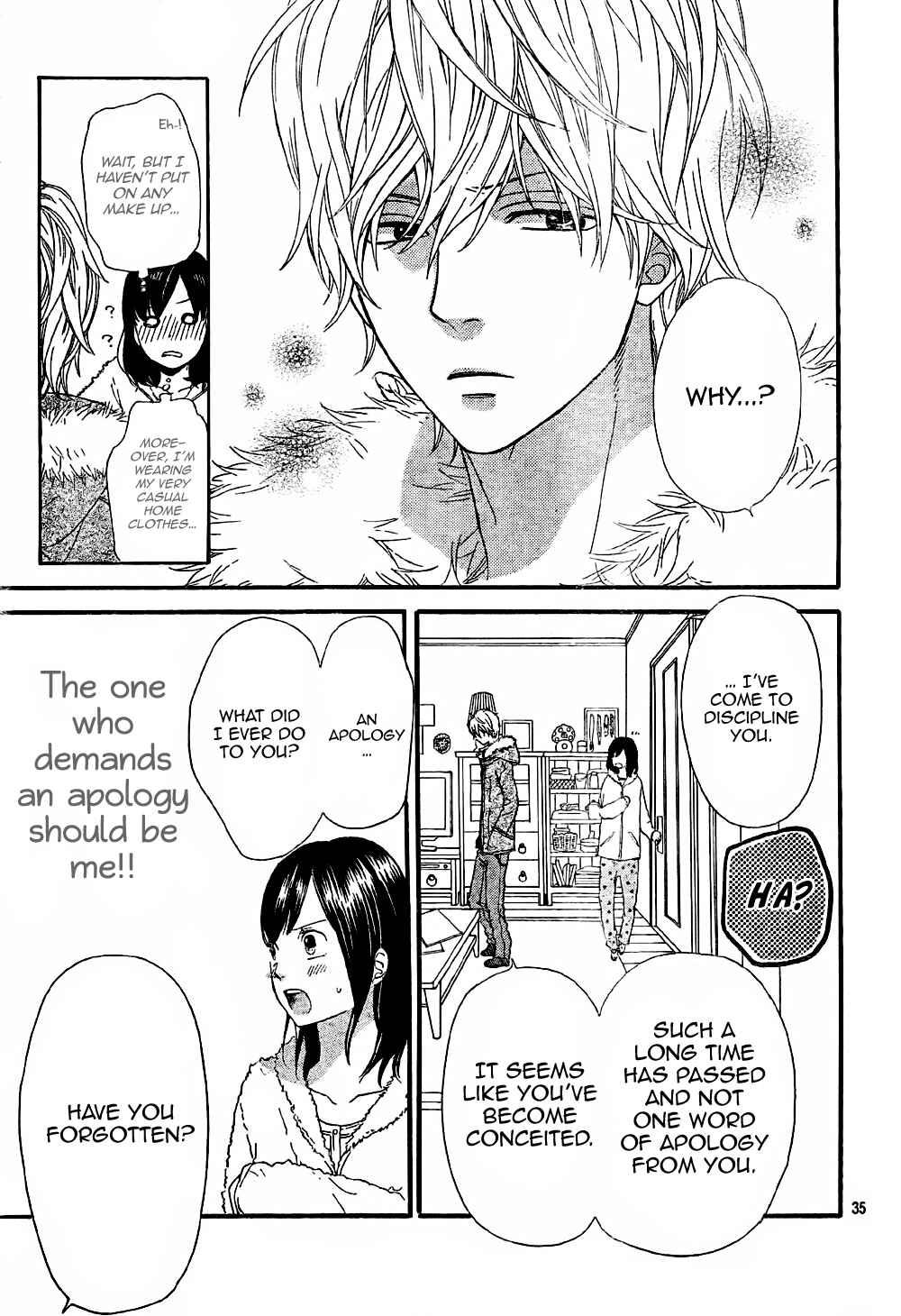 Page 35 Chapter 7 Wolf Girl and Black Prince