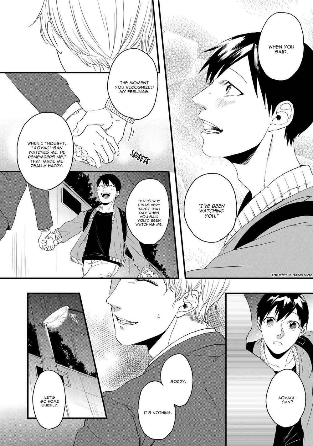 Page 8 Chapter 4 Ibitsu, Itoshiki, Himitsugoto