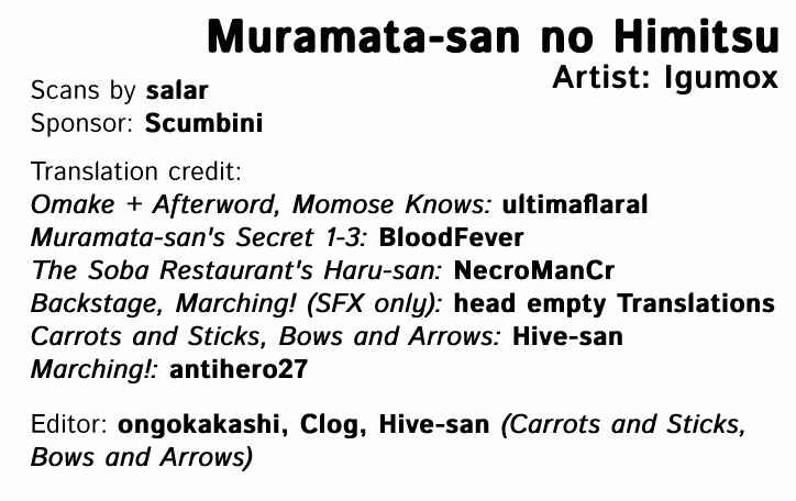Page 32 Chapter 8 Muramata’s Secret