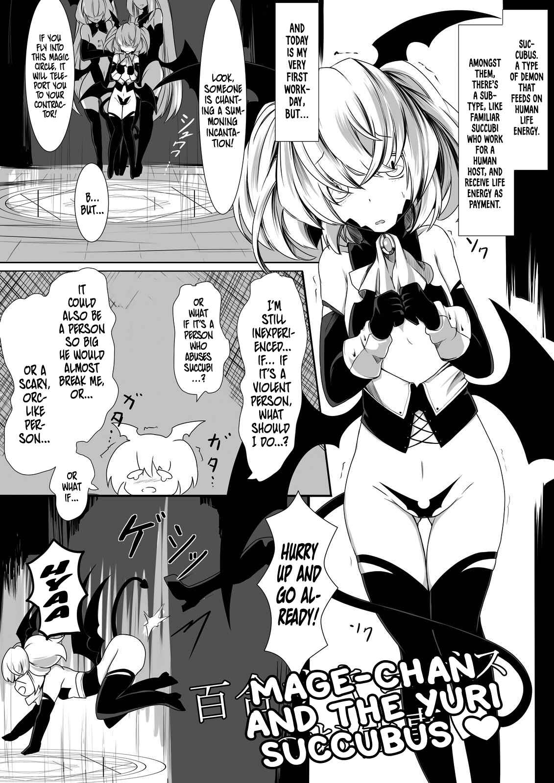 Page 2 Chapter Unknown_a040 Mage-chan and the Yuri Succubus <3