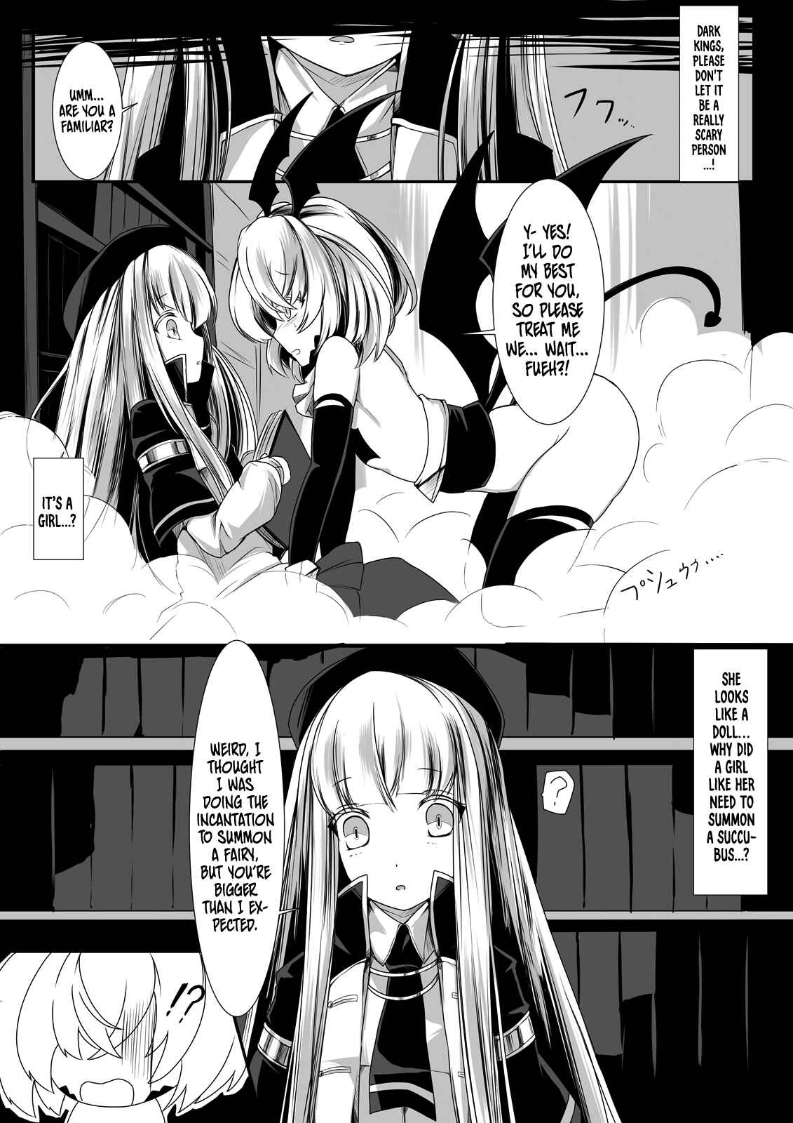 Page 3 Chapter Unknown_a040 Mage-chan and the Yuri Succubus <3