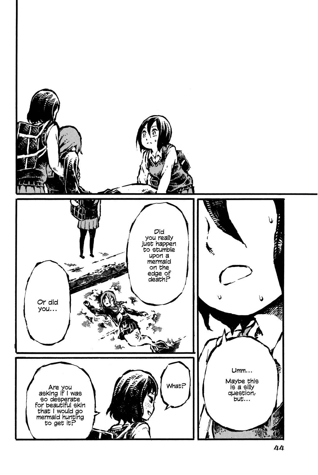 Page 8 Chapter 9 Daidai wa, Hantoumei ni Nidone Suru
