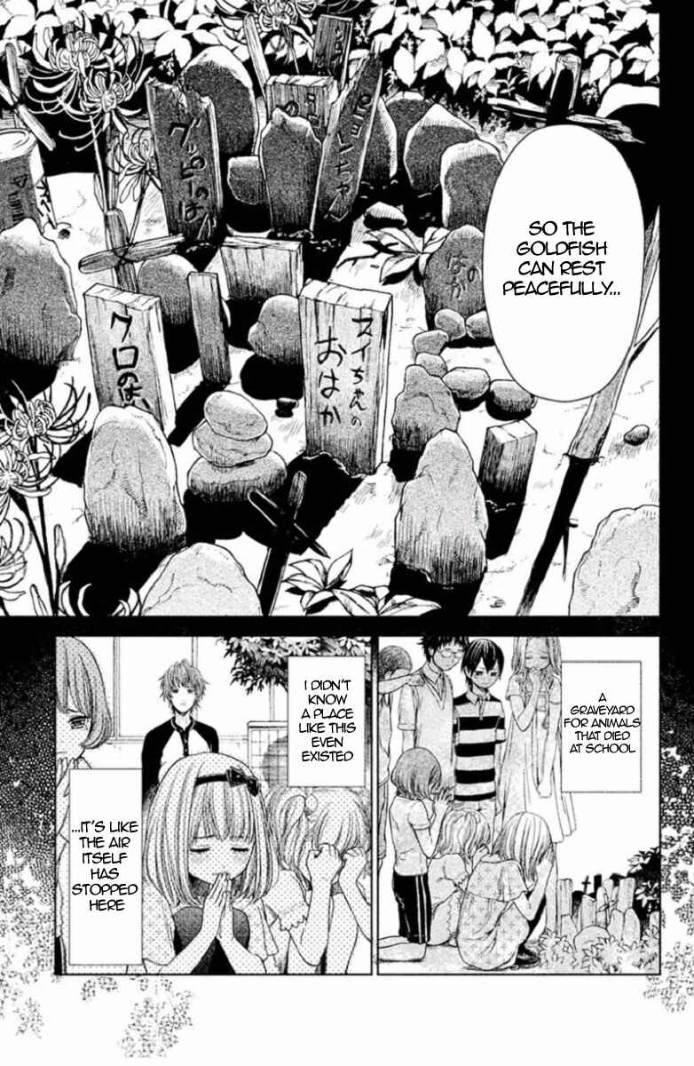 Page 9 Chapter 4 Kousha no Ura ni wa Tenshi ga Umerarete Iru