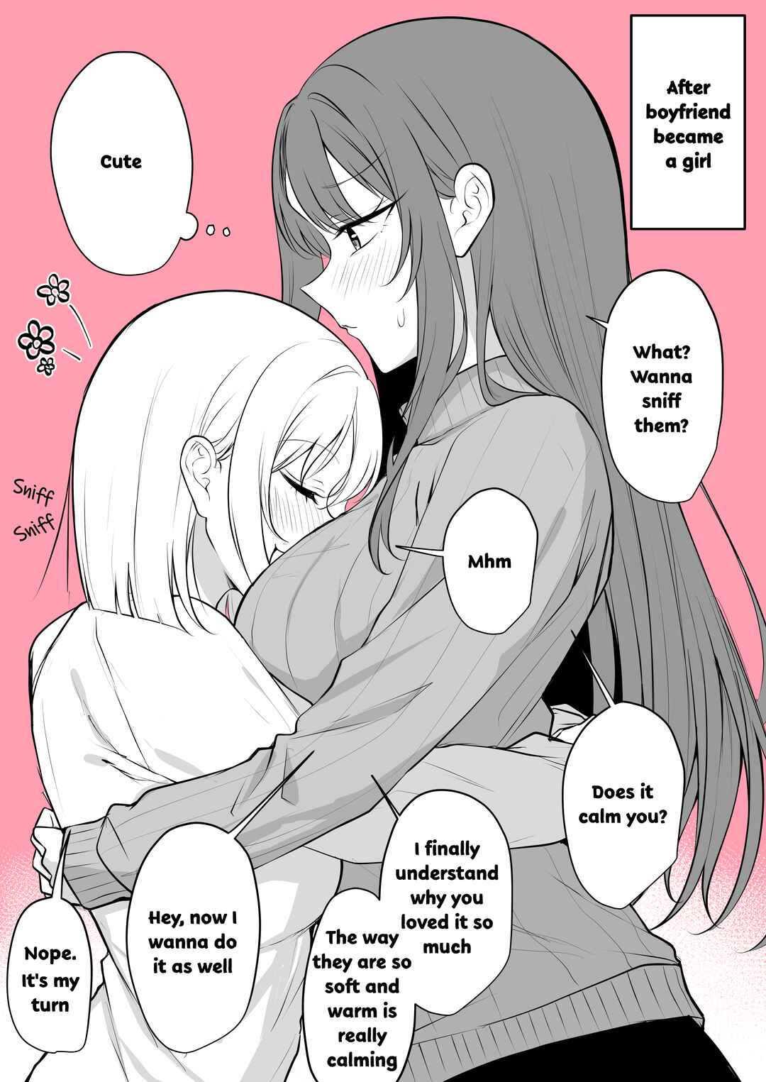 Page 2 Chapter 57 Daily Life of a Couple in Which the Boyfriend Became a Girl One Day
