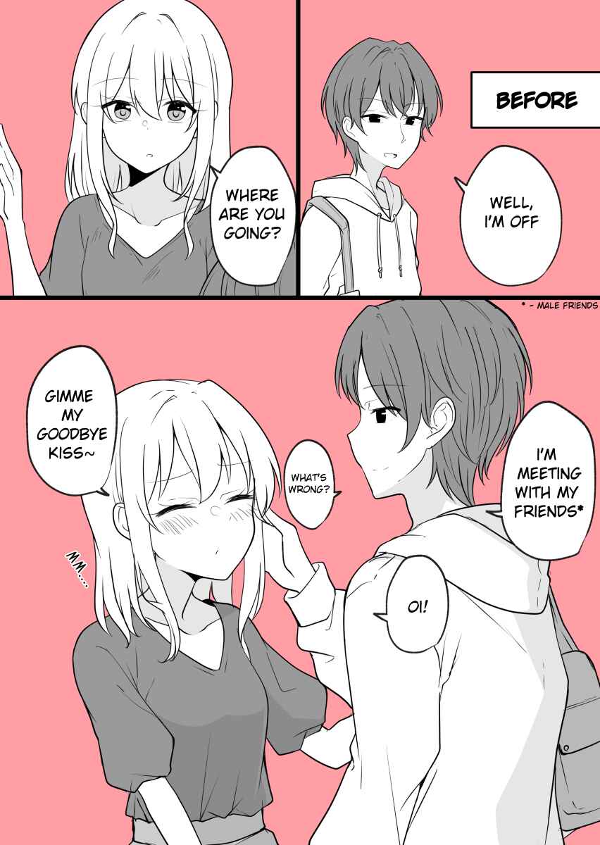 Page 1 Chapter 20 Daily Life of a Couple in Which the Boyfriend Became a Girl One Day