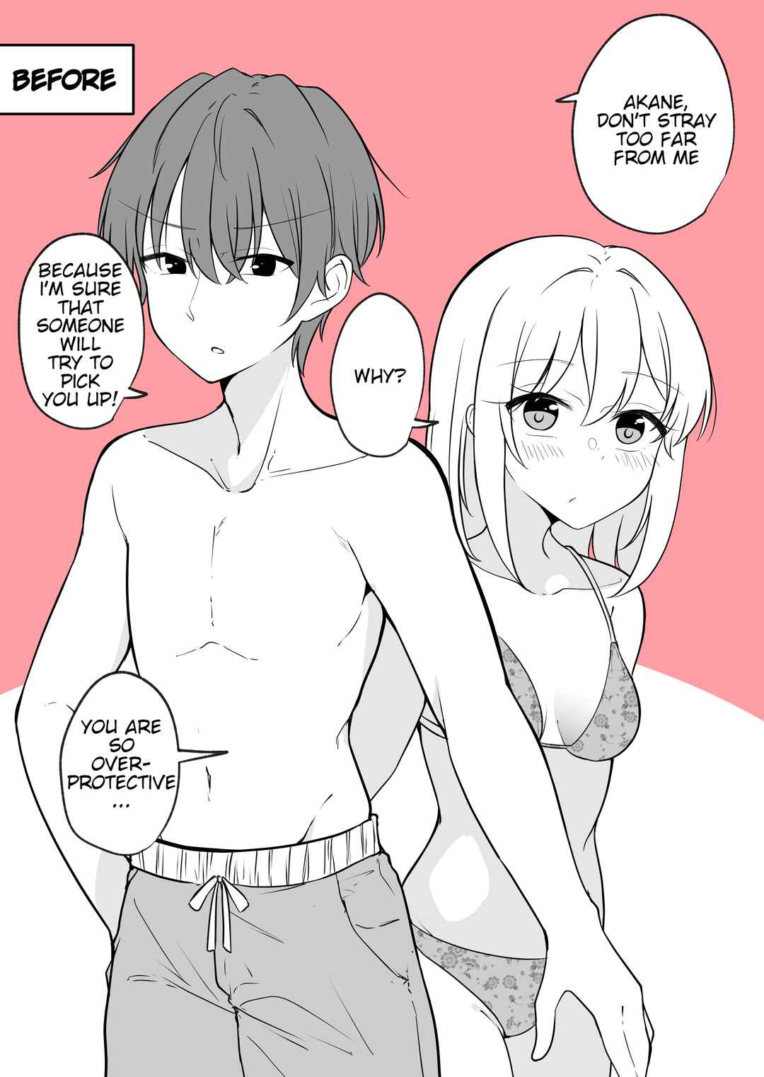 Page 1 Chapter 24 Daily Life of a Couple in Which the Boyfriend Became a Girl One Day