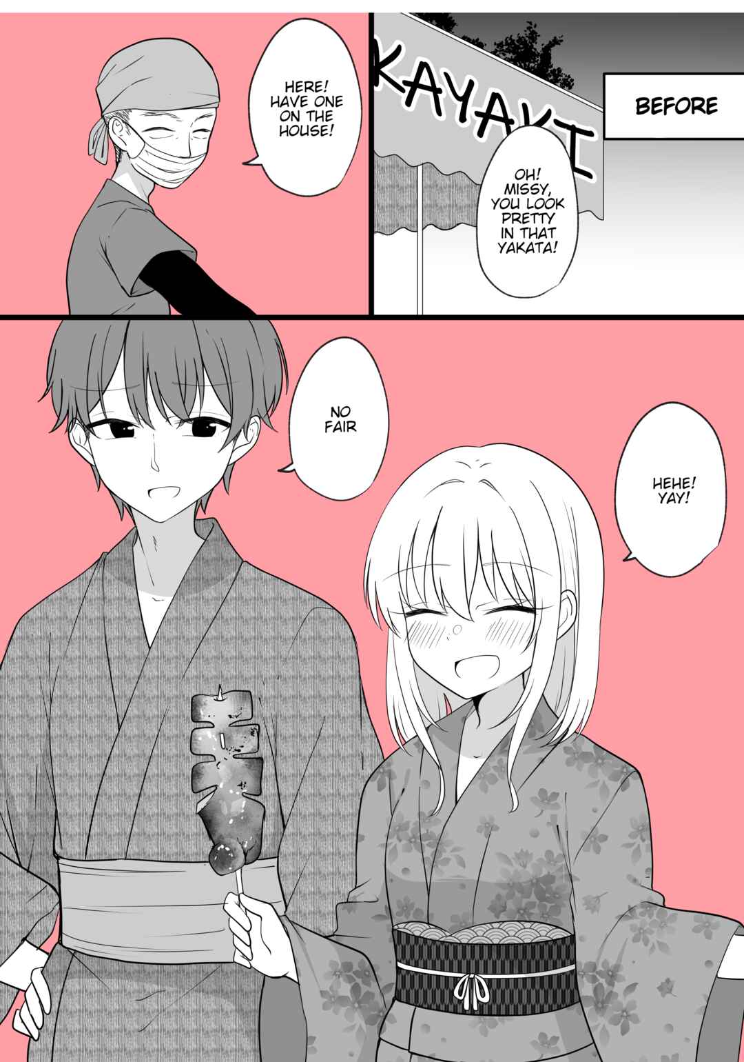 Page 1 Chapter 28 Daily Life of a Couple in Which the Boyfriend Became a Girl One Day