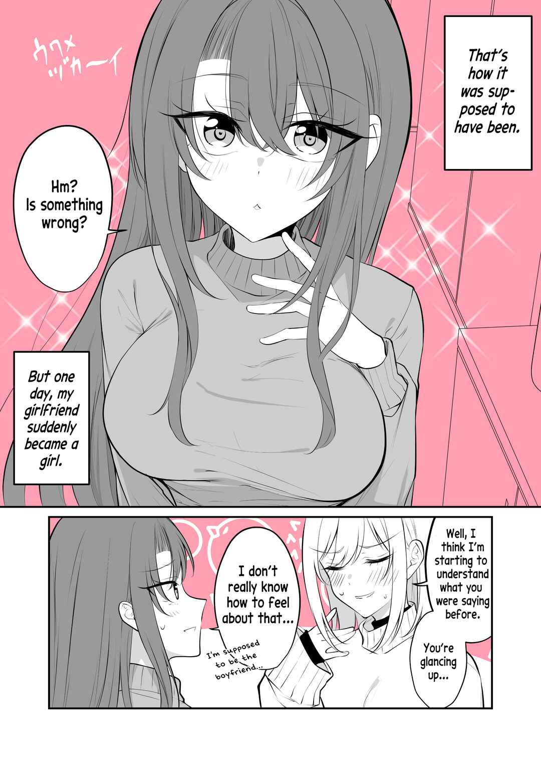 Page 2 Chapter 60 Daily Life of a Couple in Which the Boyfriend Became a Girl One Day