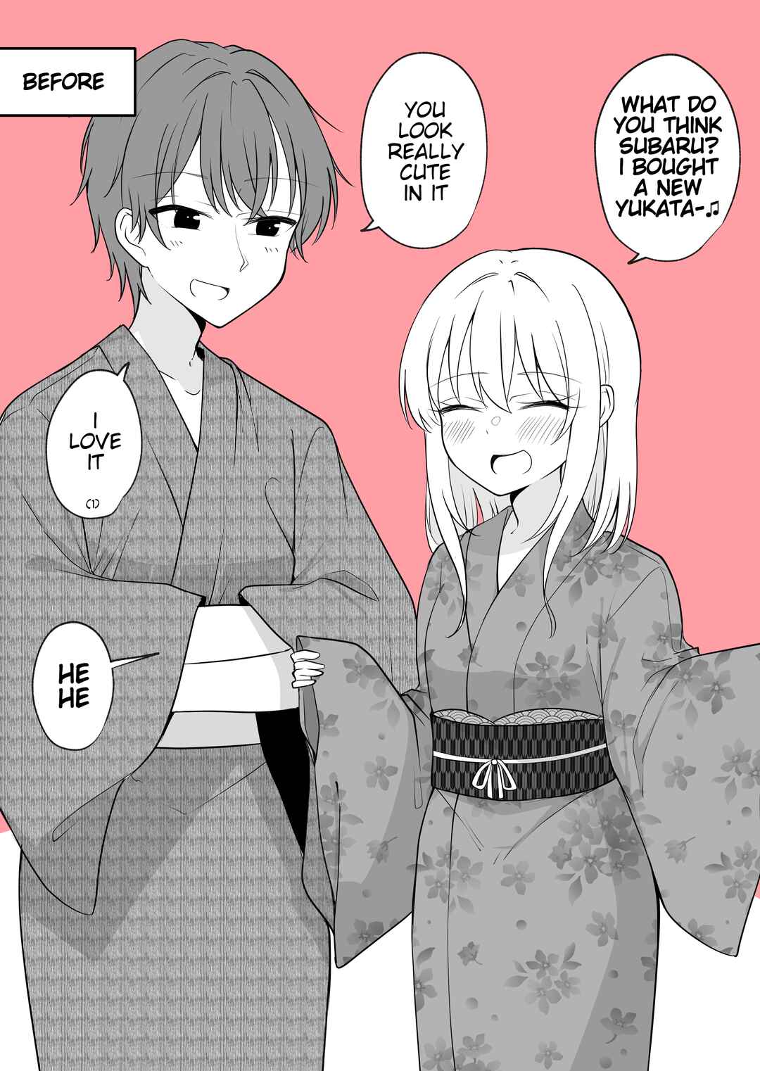 Page 1 Chapter 27 Daily Life of a Couple in Which the Boyfriend Became a Girl One Day