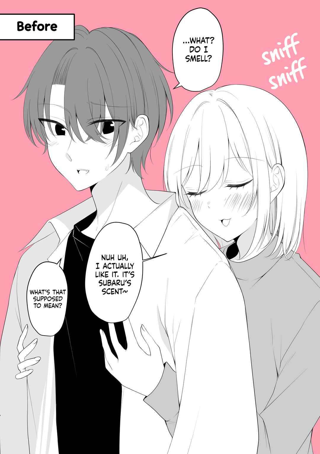Page 1 Chapter 54 Daily Life of a Couple in Which the Boyfriend Became a Girl One Day