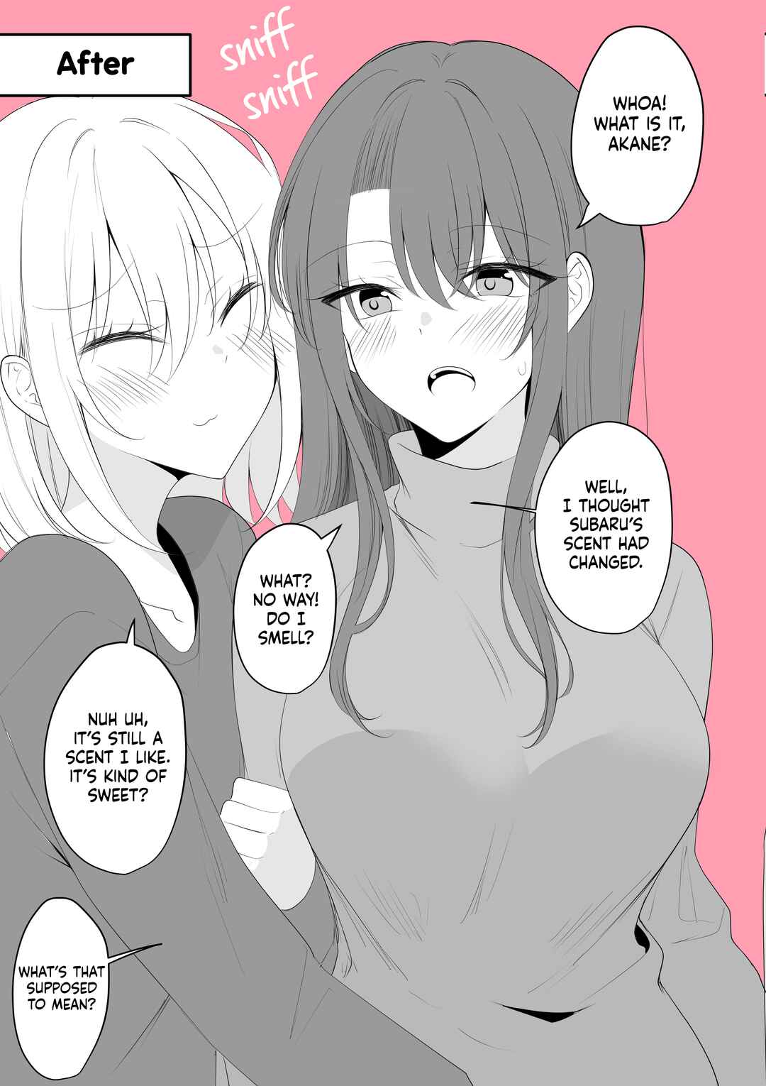 Page 2 Chapter 54 Daily Life of a Couple in Which the Boyfriend Became a Girl One Day