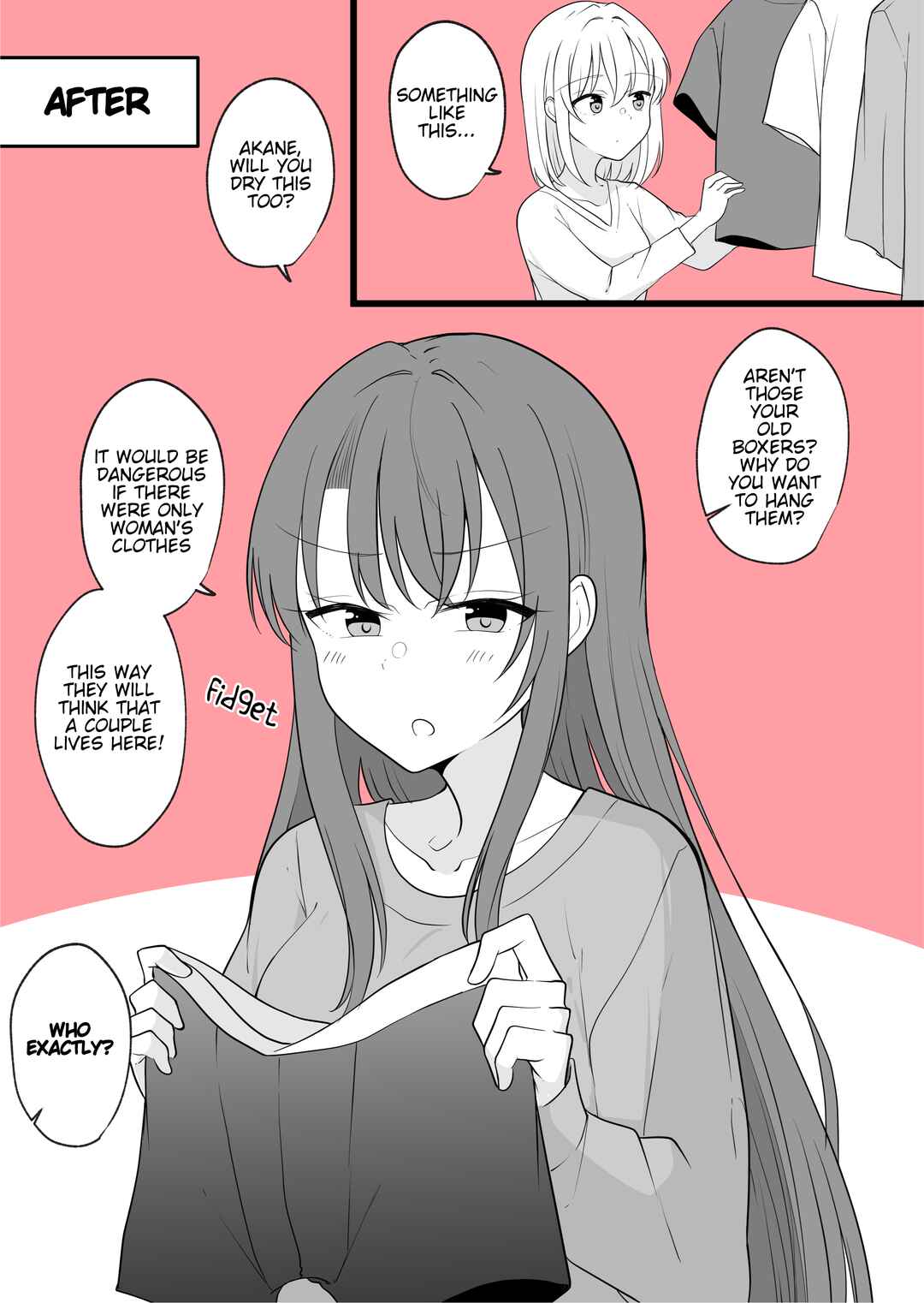 Page 2 Chapter 34 Daily Life of a Couple in Which the Boyfriend Became a Girl One Day
