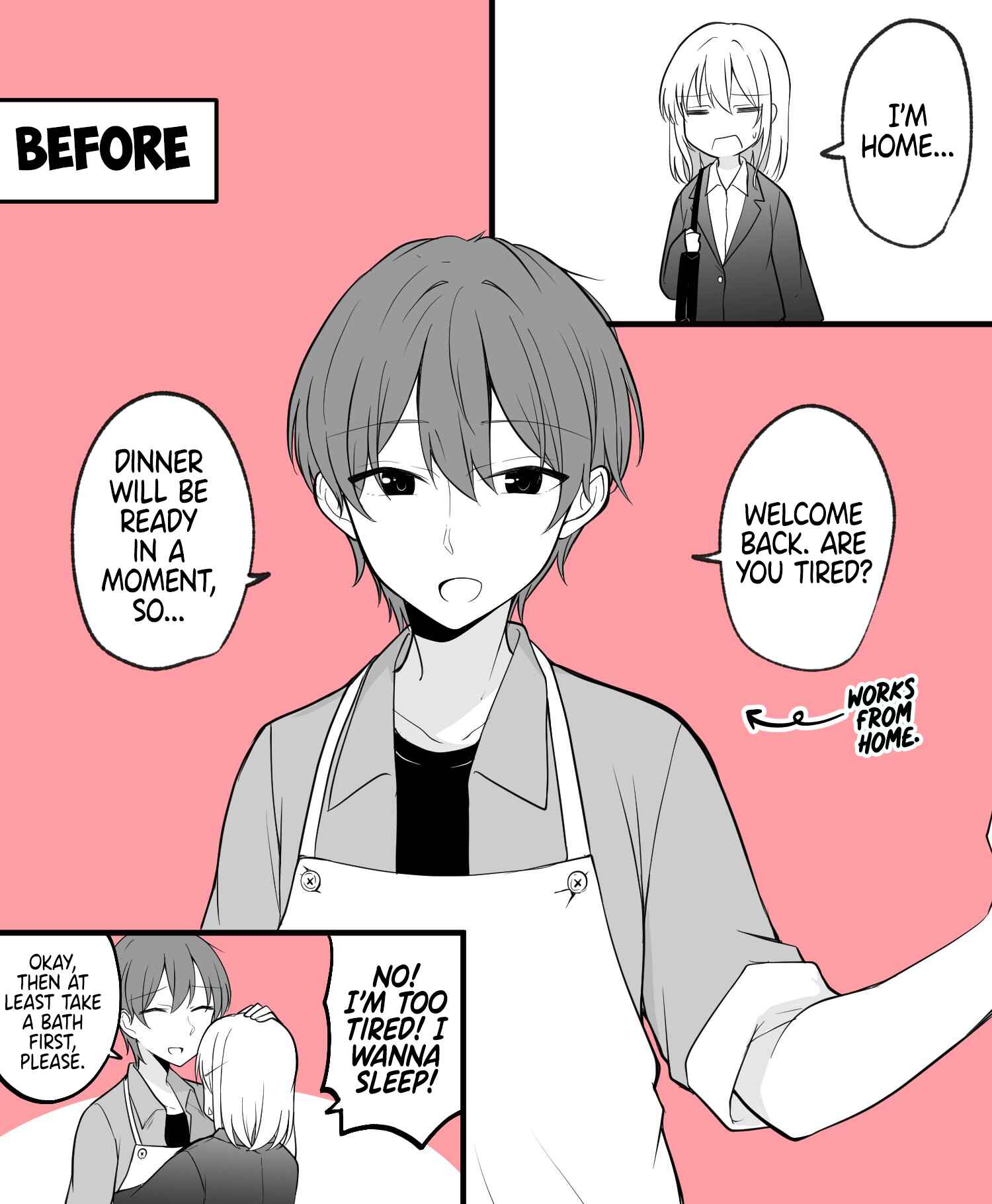 Page 1 Chapter 7 Daily Life of a Couple in Which the Boyfriend Became a Girl One Day