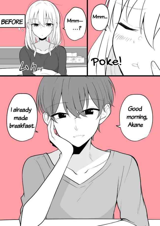 Page 1 Chapter 16 Daily Life of a Couple in Which the Boyfriend Became a Girl One Day