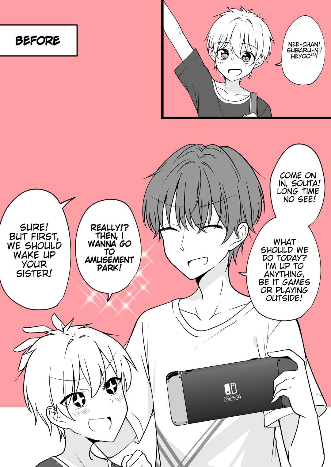 Page 1 Chapter 25 Daily Life of a Couple in Which the Boyfriend Became a Girl One Day