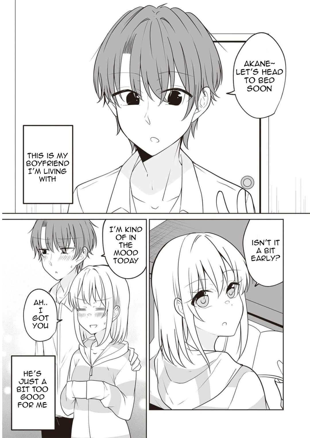 Page 2 Chapter 0 Daily Life of a Couple in Which the Boyfriend Became a Girl One Day
