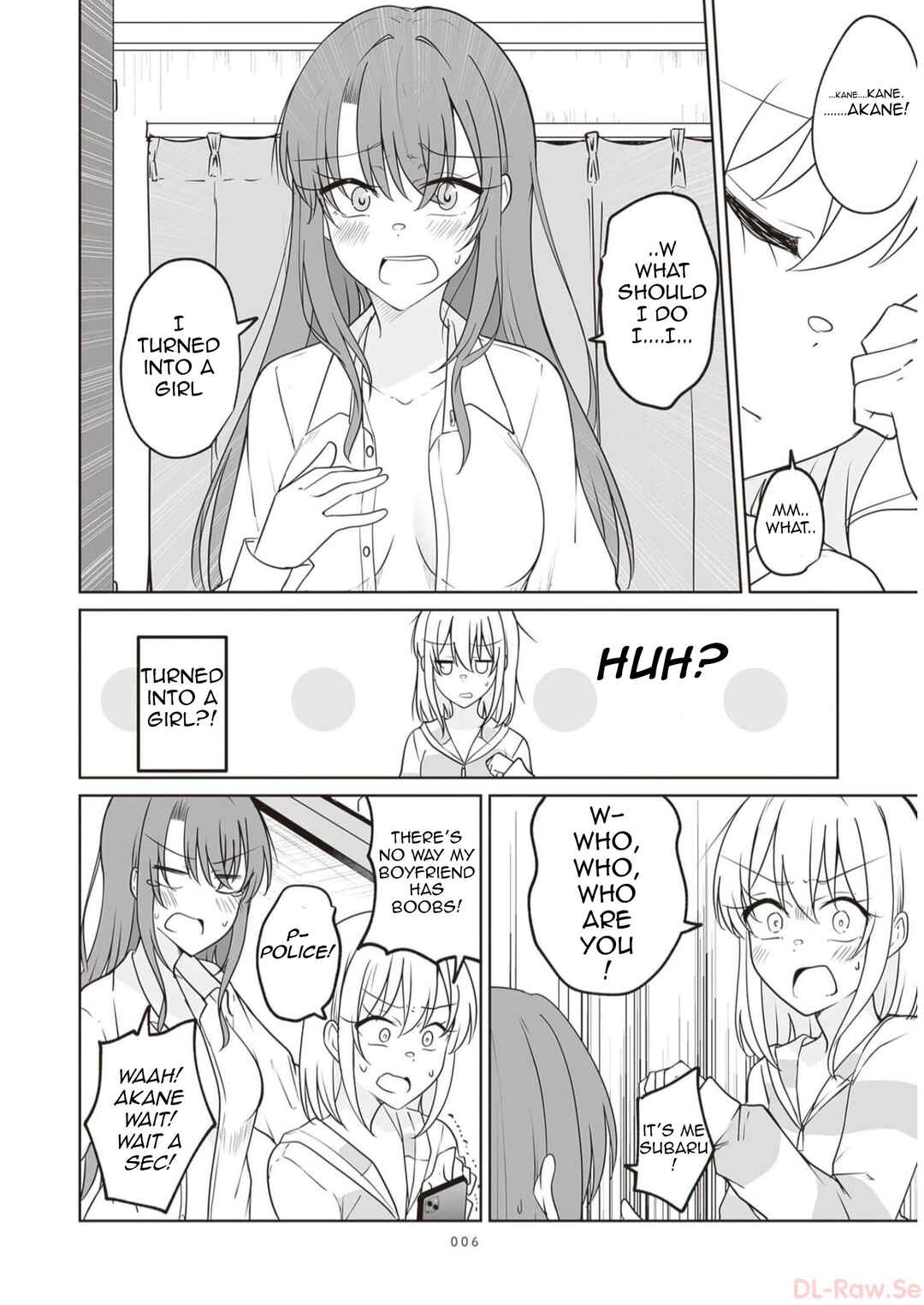 Page 3 Chapter 0 Daily Life of a Couple in Which the Boyfriend Became a Girl One Day