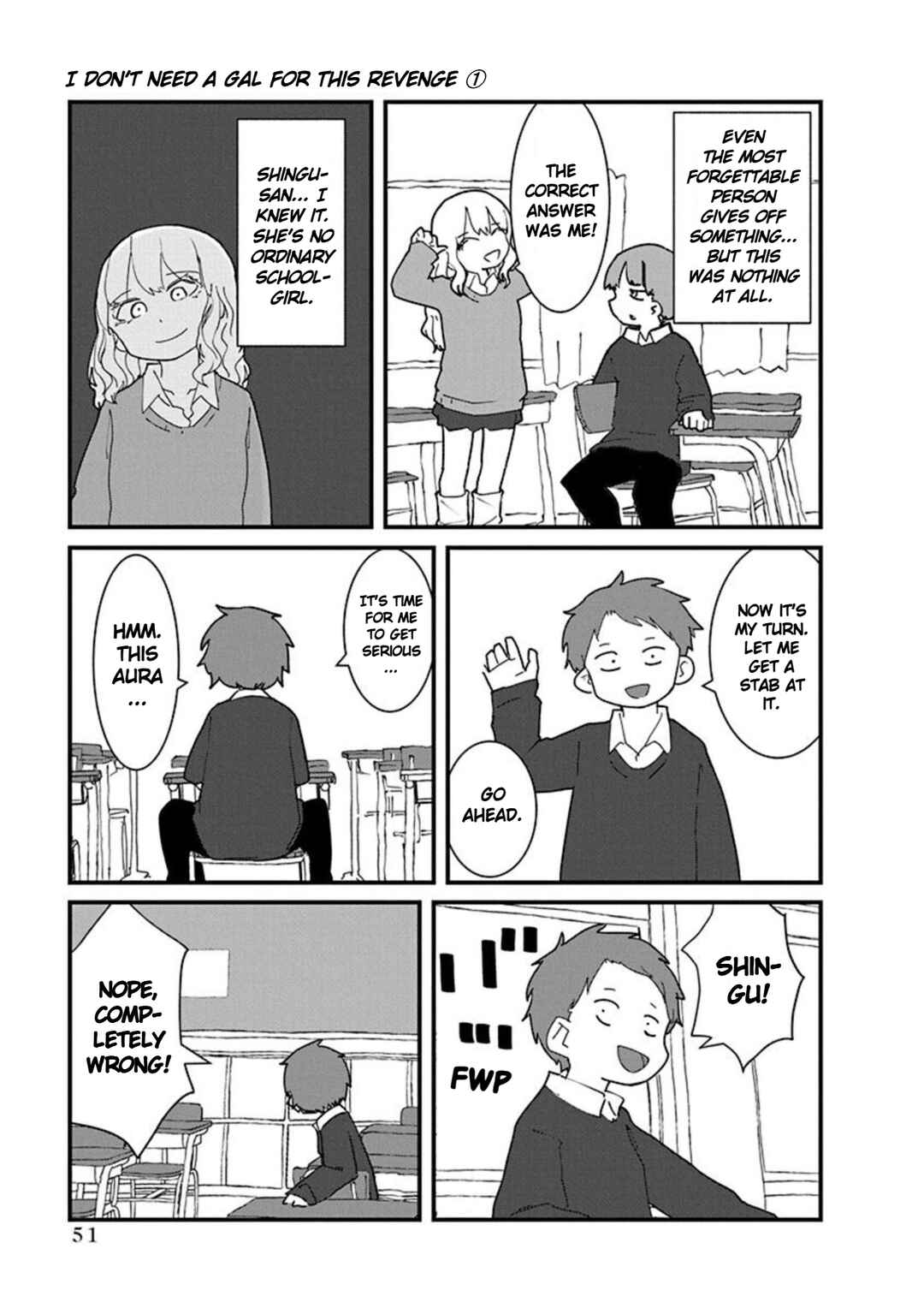 Page 9 Chapter 3 Kono Fukushuu ni Gyaru wa Iranai