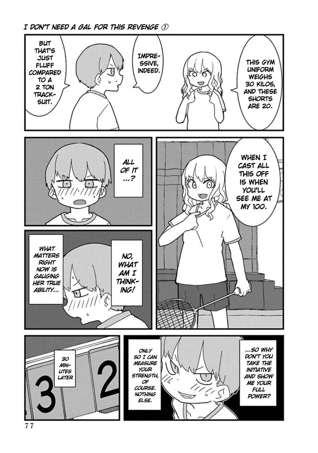 Page 9 Chapter 5 Kono Fukushuu ni Gyaru wa Iranai