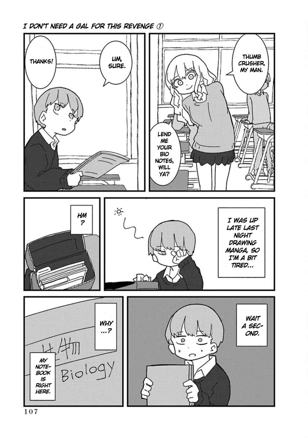 Page 11 Chapter 7 Kono Fukushuu ni Gyaru wa Iranai