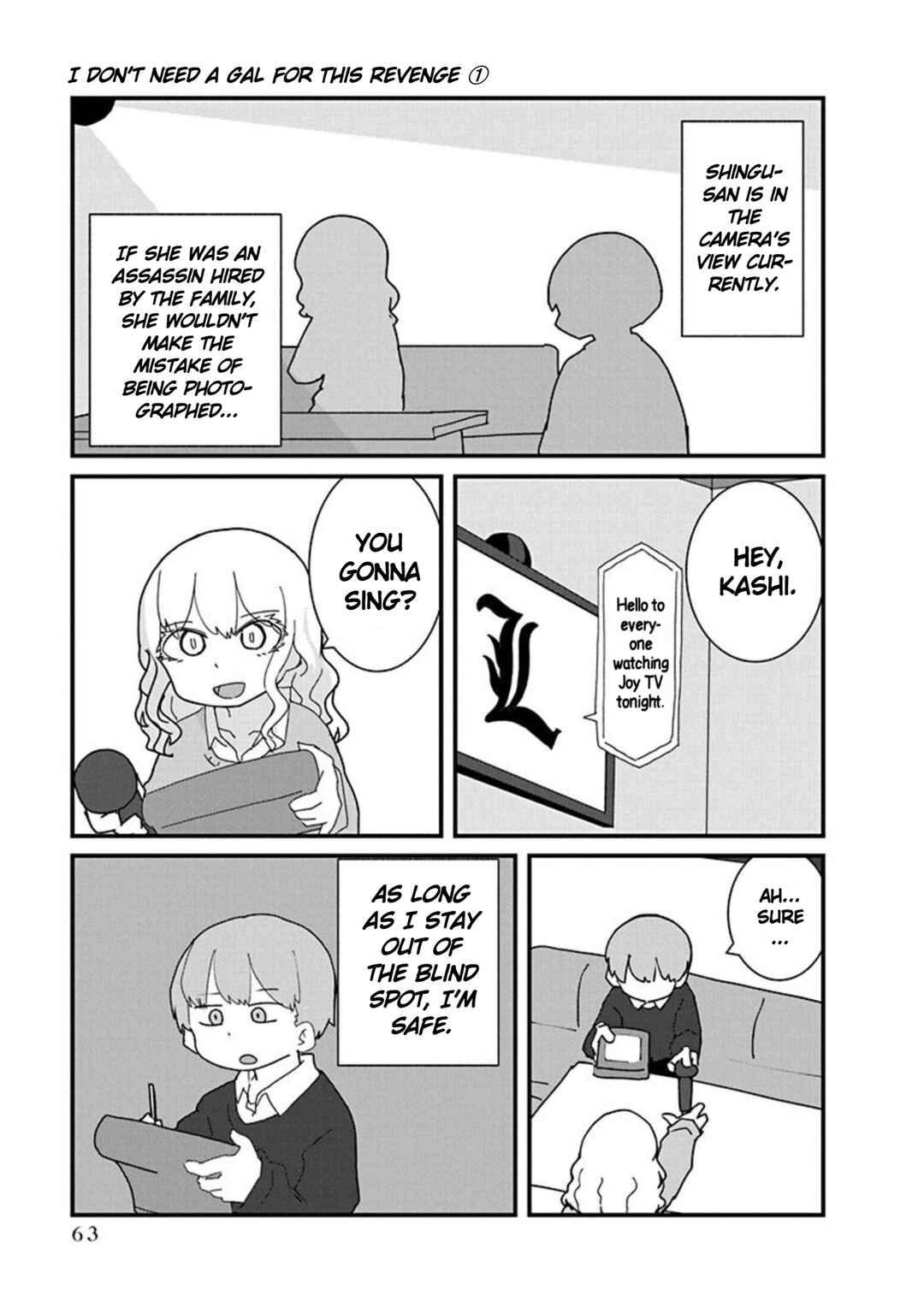 Page 9 Chapter 4 Kono Fukushuu ni Gyaru wa Iranai