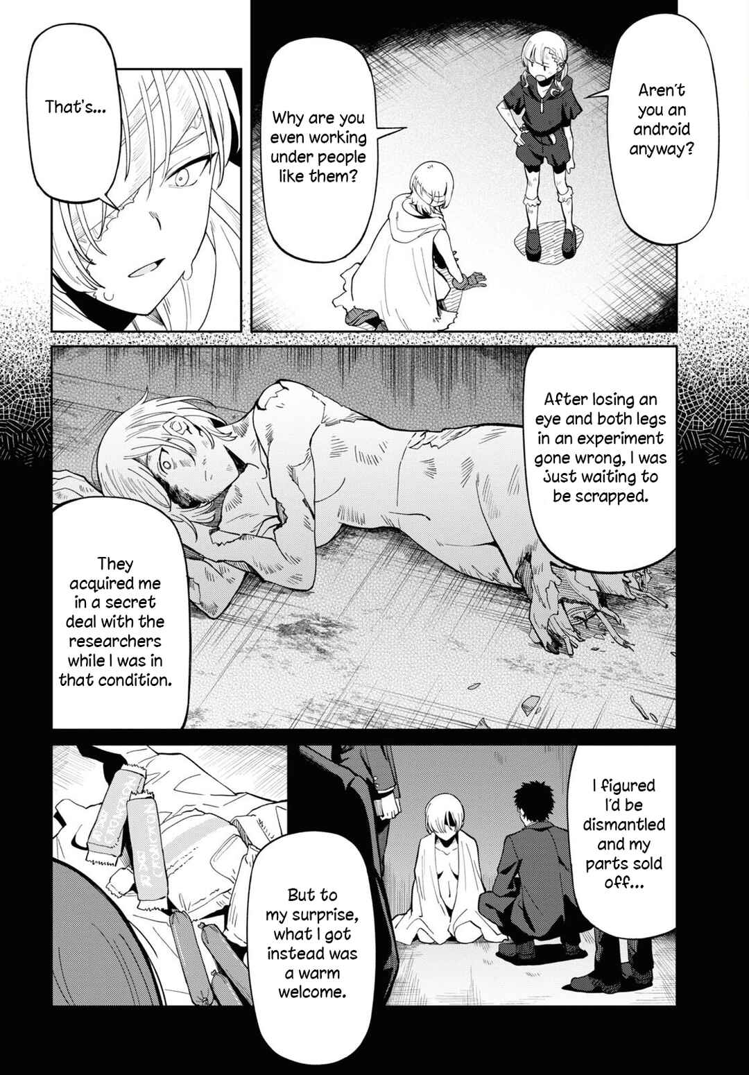 Page 14 Chapter 5 Android wa Jiraikei no Yume wo Miru