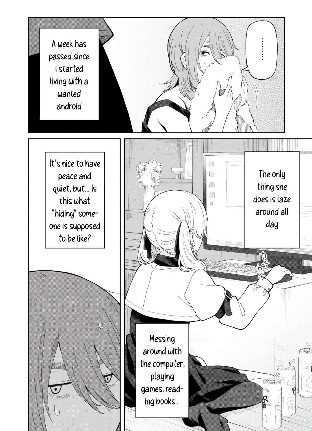 Page 4 Chapter 3 Android wa Jiraikei no Yume wo Miru