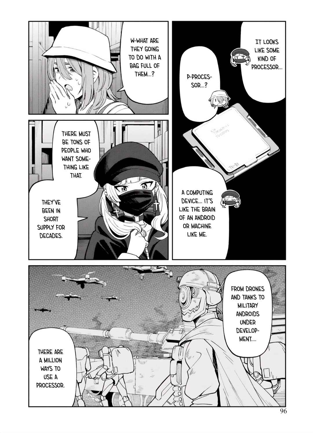 Page 16 Chapter 4 Android wa Jiraikei no Yume wo Miru