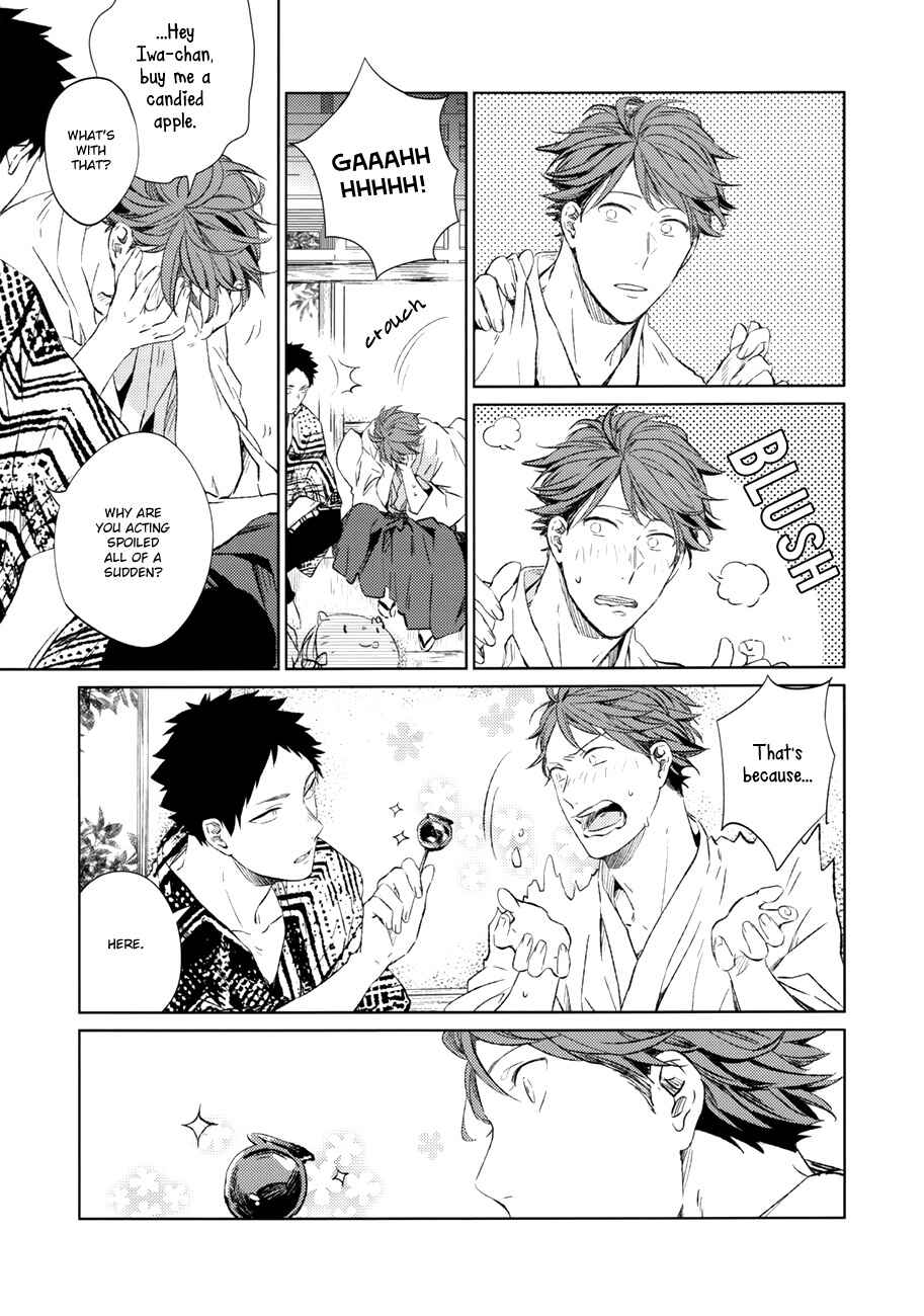 Page 12 Chapter Unknown_a8c6 Haikyu!! - Kokokara Dokonimo Ikenai (Doujinshi)