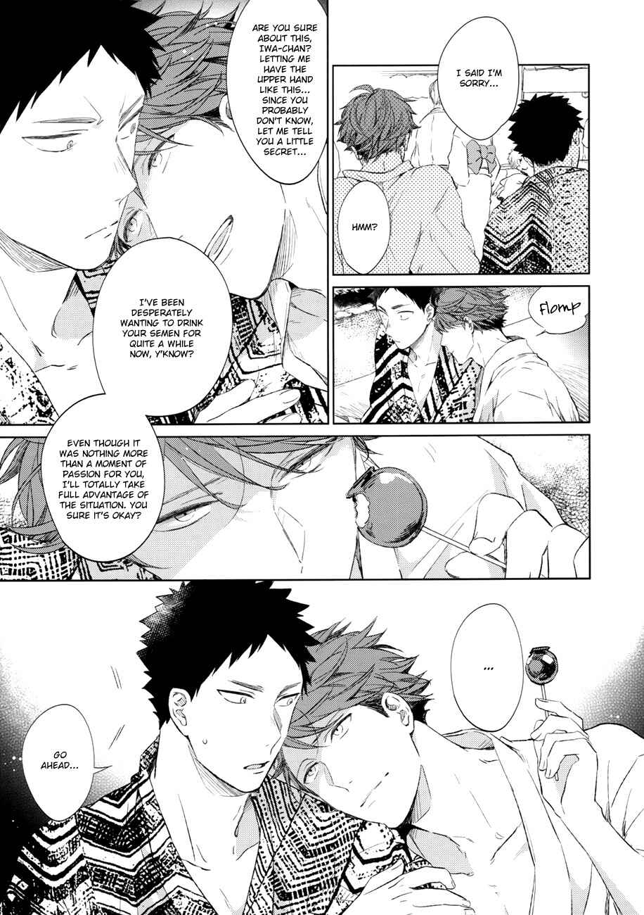 Page 14 Chapter Unknown_a8c6 Haikyu!! - Kokokara Dokonimo Ikenai (Doujinshi)
