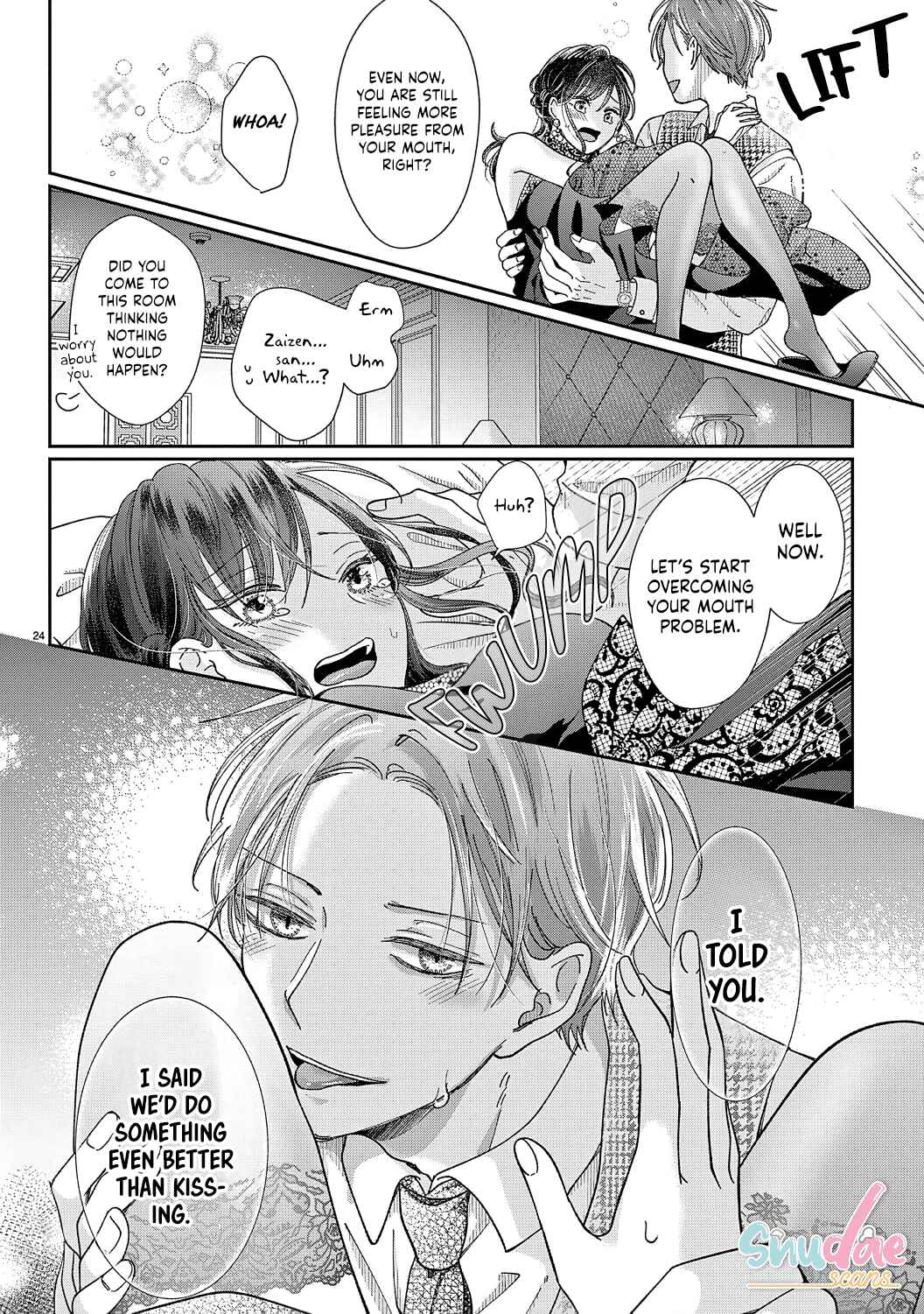 Page 28 Chapter 3 Okuchi ga Ecchi na Jakuten Datte, Rival no Elite Douryou ni Barete Shimaimashita