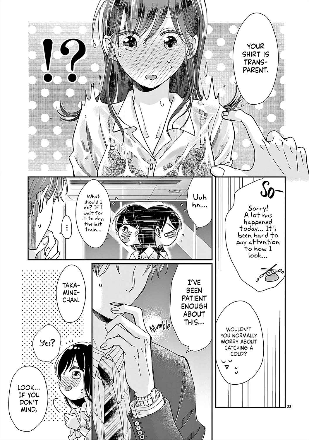 Page 27 Chapter 4 Okuchi ga Ecchi na Jakuten Datte, Rival no Elite Douryou ni Barete Shimaimashita