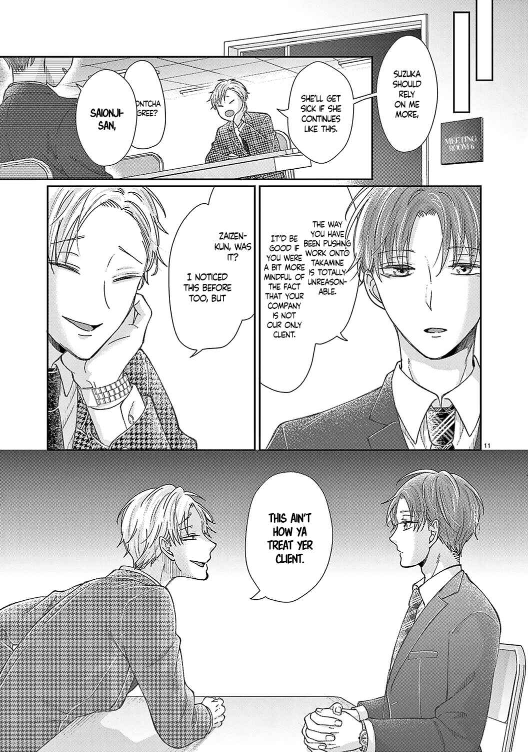 Page 13 Chapter 19 Okuchi ga Ecchi na Jakuten Datte, Rival no Elite Douryou ni Barete Shimaimashita