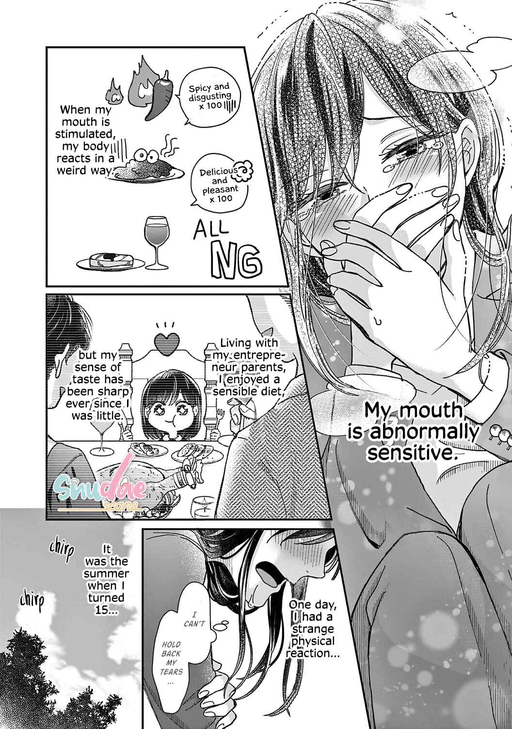 Page 13 Chapter 1 Okuchi ga Ecchi na Jakuten Datte, Rival no Elite Douryou ni Barete Shimaimashita