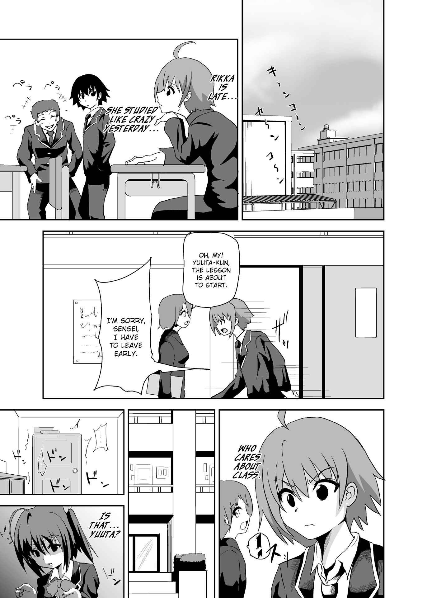 Page 4 Chapter Unknown_8ef3 Chuunibyou demo Koi ga Shitai! - Zutto Issho (Doujinshi)