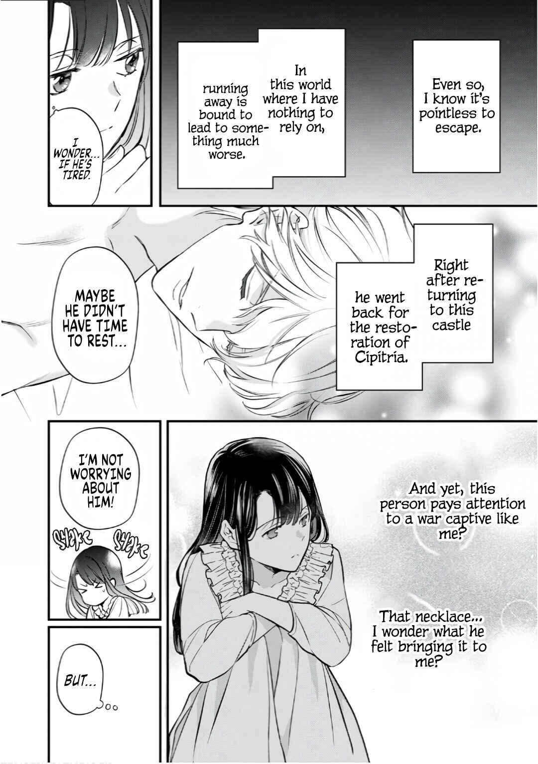 Page 13 Chapter 4 Isekai de Migawarihime ni Nari Haou ni Ubawaremashita