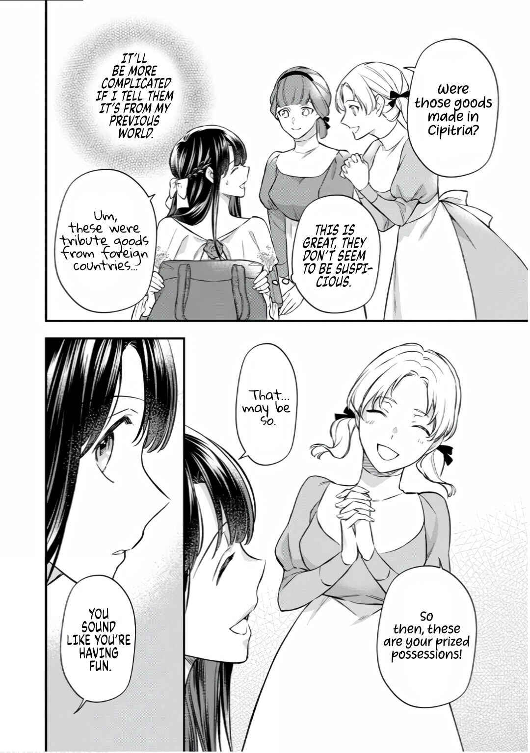 Page 19 Chapter 4 Isekai de Migawarihime ni Nari Haou ni Ubawaremashita