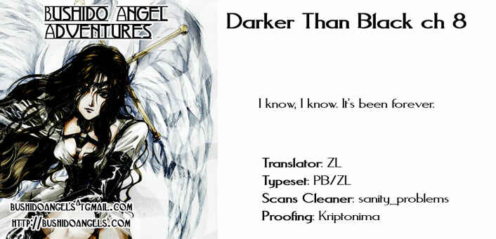 Page 1 Chapter 8 Darker Than Black