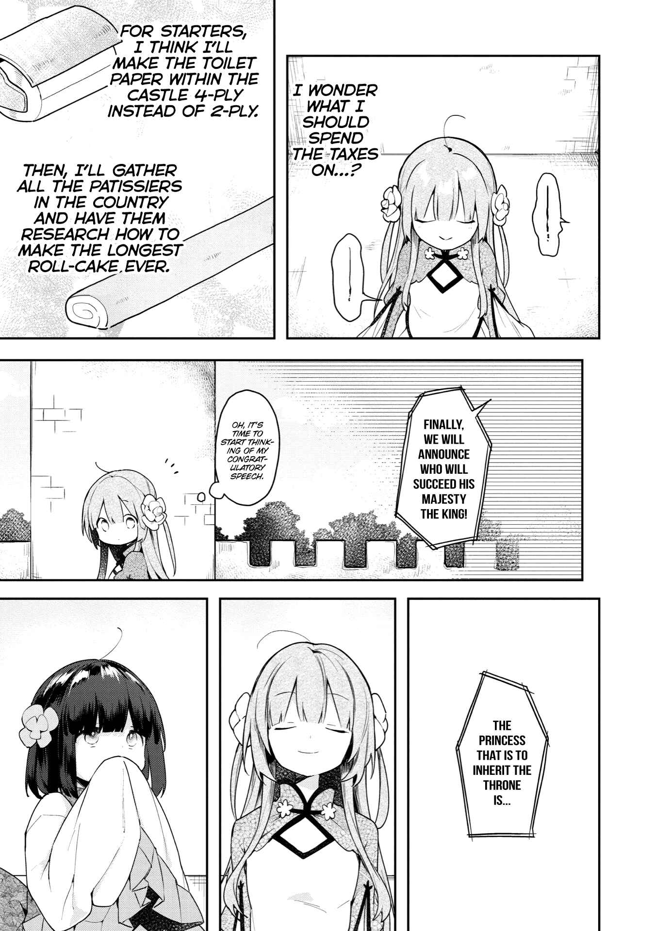 Page 3 Chapter 2 Ochibure Oujo to Isekai Yuusha no Kenkoku-shi