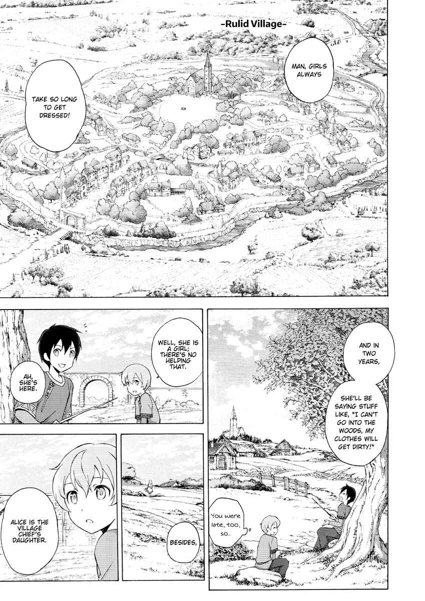 Page 3 Chapter 2 Sword Art Online: Project Alicization
