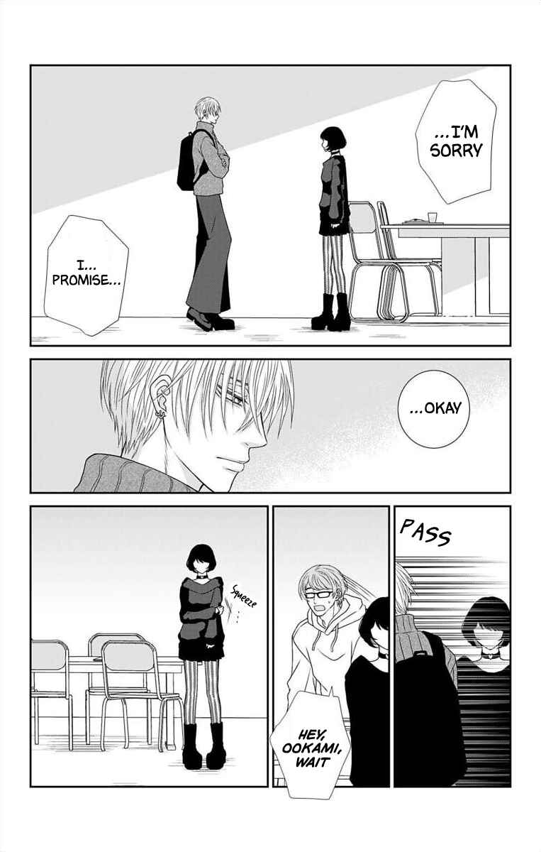 Page 14 Chapter 15 Menhera Usagi wa Yandere Ookami ni Dekiaisareru