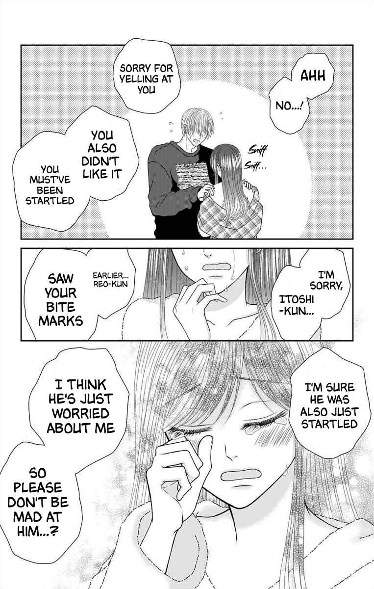 Page 14 Chapter 35 Menhera Usagi wa Yandere Ookami ni Dekiaisareru