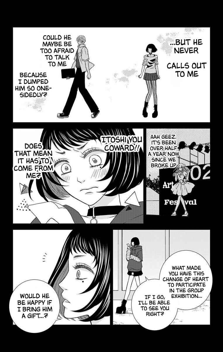 Page 14 Chapter 20 Menhera Usagi wa Yandere Ookami ni Dekiaisareru