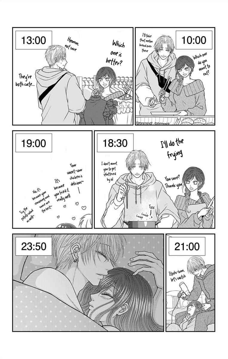 Page 3 Chapter 48.1 Menhera Usagi wa Yandere Ookami ni Dekiaisareru