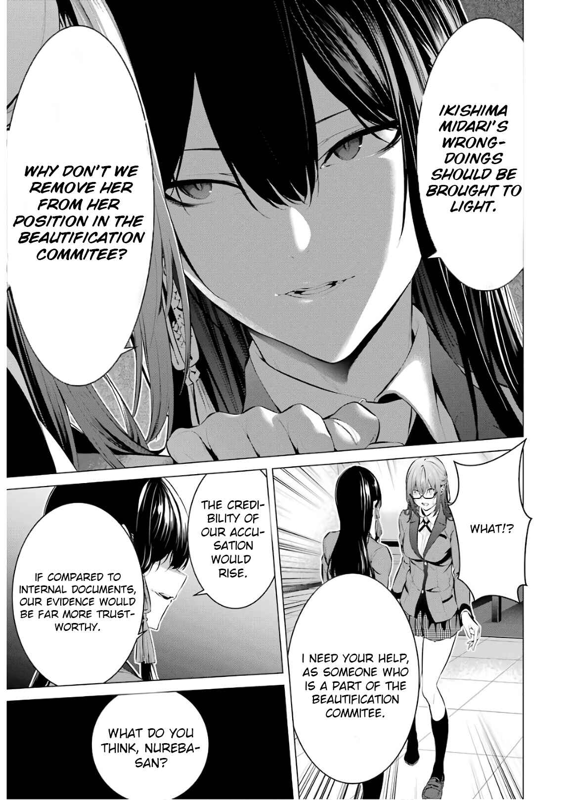 Page 9 Chapter 54 Kakegurui Midari