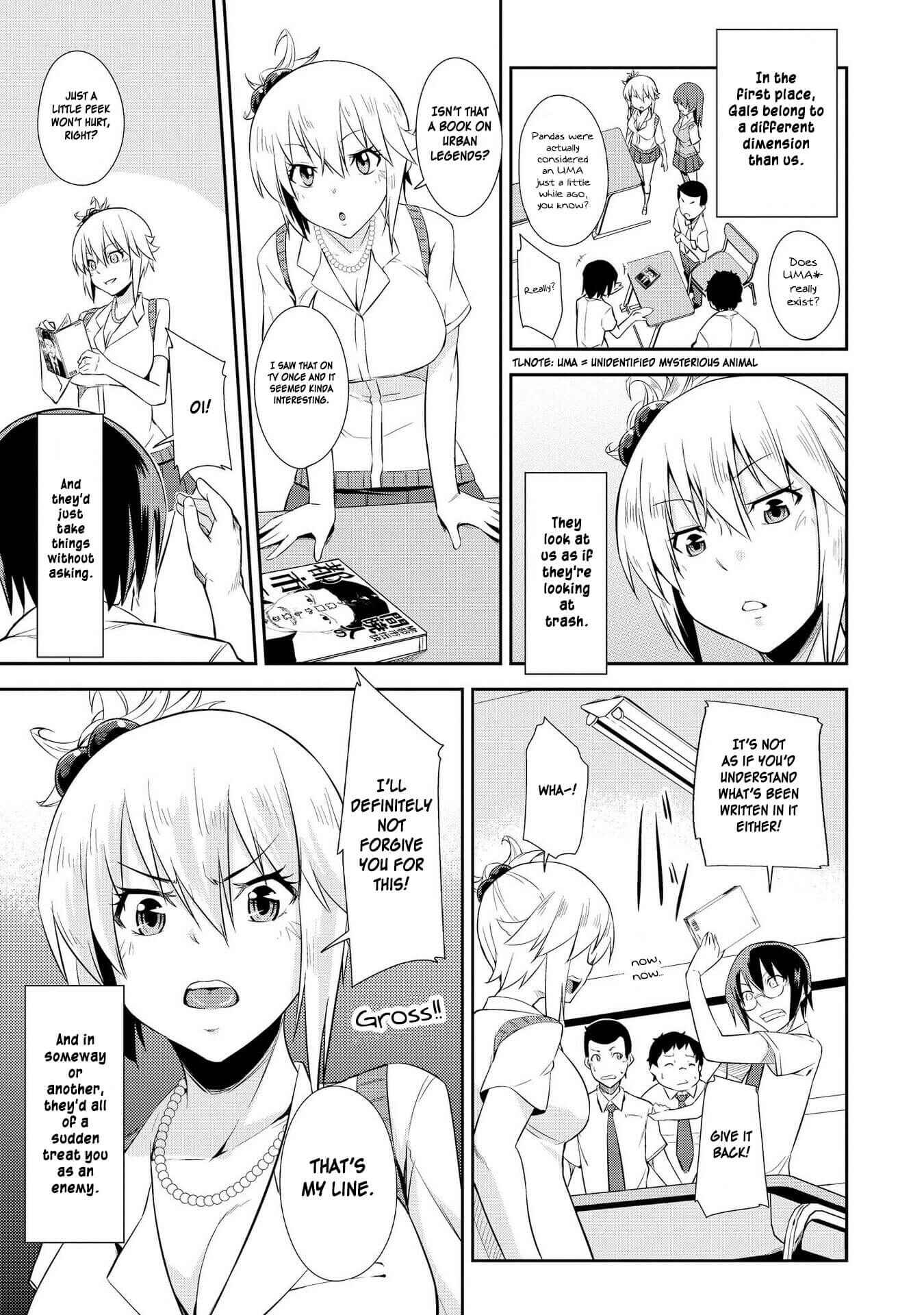 Page 3 Chapter 10 Hyottoshite Gyaru wa Orera ni Yasashii no Dewa? Anthology Comic