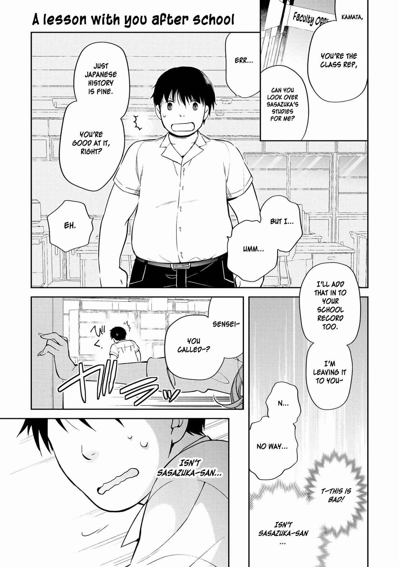 Page 1 Chapter 14 Hyottoshite Gyaru wa Orera ni Yasashii no Dewa? Anthology Comic
